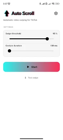 Auto Scroll TT: Smart Swipe — screenshot 1