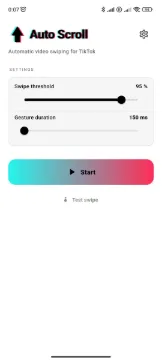 Auto Scroll TT: Smart Swipe — снимок экрана № 1 на Android